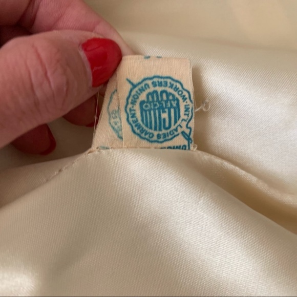 Vintage Midcentury Retro 60s 1960s Mod Cream Leopard Fur Coat - Picture 4 of 8